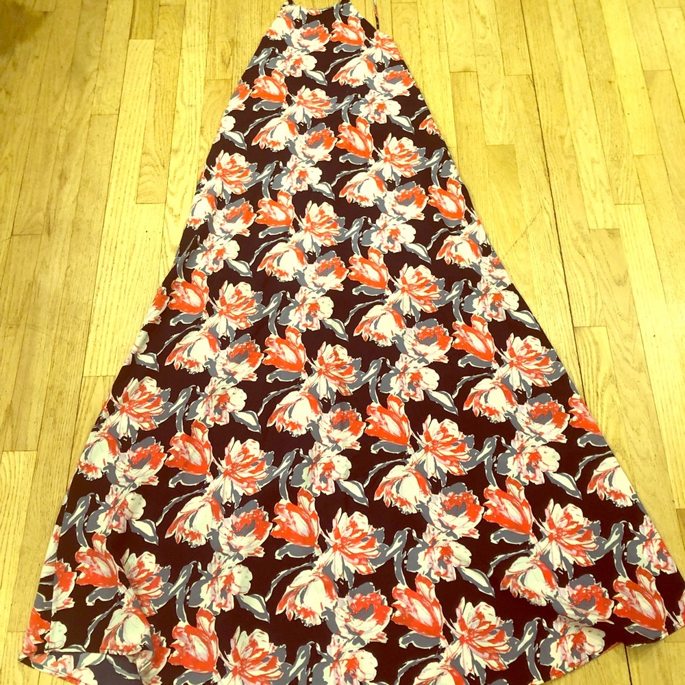 VICI Halter Maxi Floral dress